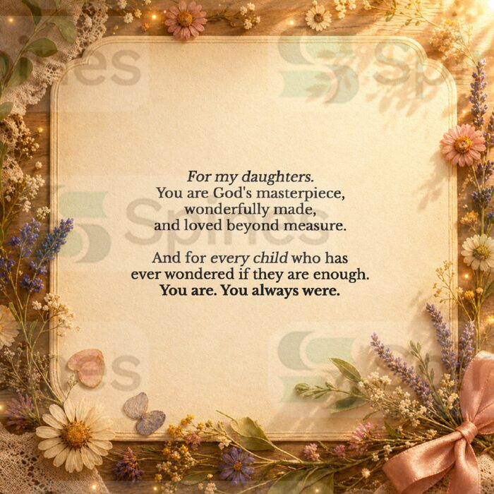 Dedication page